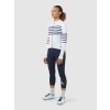 Dámský cyklo dres s dlouhým rukávem MERINO CLAUDETTE White bílá