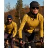 Dámský cyklo dres s dlouhým rukávem MERINO YOLANDE Mimosa Mimóza