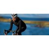 CAFÉ DU CYCLISTE Dámský cyklistický dres - cyklodres s dlouhým rukávem WOMEN'S PATRICIA černá