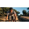 Pánské cyklistické kraťasy volné GRAVEL RENEE Anthracite Antracit