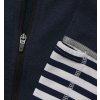 Dámský cyklo dres s dlouhým rukávem MERINO AUDAX ARLETTE Navy Námořní modrá