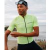 Pánský cyklo dres FRANCINE Texturovaná žlutá