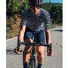 Pánský cyklo dres FRANCINE Námořní modrá a bílá