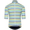 Pánský cyklo dres AUDAX MONA Parasol Blue Jaune Vert Slunečník