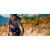 Dámský cyklo dres FRANCINE Navy Námořní modrá a bílá