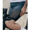 Gravel cyklistické kraťasy HELENE - bílo černá