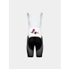 Pánské cyklistické kraťasy GRAVEL HELENE White Black Bílo černá