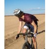 GRAVEL pánské cyklo kraťasy 2v1 MICKAELA Navy White Námořní modrá a bílá