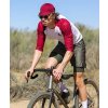 GRAVEL pánské cyklo kraťasy 2v1 MICKAELA Olive Khaki Olivová a vojenská zelená