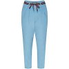 Dámské volnočasové letní kalhoty MAGDALENA - světle modrá