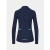 Dámský cyklo dres s dlouhým rukávem CORINNE Navy Námořnická modrá