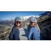Dámský cyklo dres s dlouhým rukávem CORINNE Navy Námořnická modrá