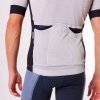 Pánský cyklo dres MERINO EGLANTINE Light Gray Světle šedá