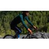 Cyklo dres s dlouhým rukávem MERINO AUDAX IRMA - Alpská zelená