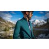 Pánský cyklo dres s dlouhým rukávem MERINO AUDAX IRMA Alpine Green Alpská zelená