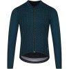 Pánský cyklo dres s dlouhým rukávem MERINO AUDAX IRMA Alpine Green Alpská zelená
