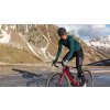Dámský cyklo dres s dlouhým rukávem MERINO AUDAX IRMA - Alpská zelená