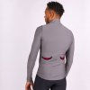 Pánský cyklo dres s dlouhým rukávem CLEMENCE Dark Grey Tmavě šedá