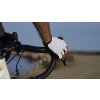 Cyklistické rukavice letní bílé
