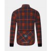 Pánský fleecový cyklo dres SOLANGE Orange Graphite Oranžová s grafitovou