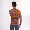 Pánský fleecový cyklo dres SOLANGE Orange Graphite Oranžová s grafitovou