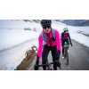 Pánský cyklistický dres s dlouhým rukávem AUDAX INGRID Neon Pink Neónově růžová