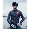 Rukavice na kolo jaro/podzim CYCLING GLOVES AUDAX - reflexní stříbrná