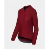 Dámský cyklo dres s dlouhým rukávem RACE AUDREY Burnt Red Spálená do červena