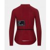 Dámský cyklo dres s dlouhým rukávem RACE AUDREY Burnt Red Spálená do červena