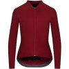 Dámský cyklo dres s dlouhým rukávem RACE AUDREY Burnt Red Spálená do červena