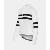 Dámský cyklo dres s dlouhým rukávem MERINO CLAUDETTE Monochrome Monochromatický