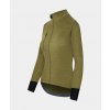 Dámský cyklo dres s dlouhým rukávem MERINO YOLANDE Khaki Vojenská zelená