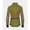 Dámský cyklo dres s dlouhým rukávem MERINO YOLANDE Khaki Vojenská zelená