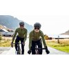 Dámský cyklo dres s dlouhým rukávem MERINO YOLANDE Khaki Vojenská zelená