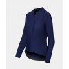 Dámský cyklo dres s dlouhým rukávem RACE AUDREY Navy Námořní modrá