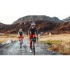 Pánské cyklo kalhoty tříčtvrteční zateplené ADRIENNE rezavá