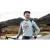 Pánský cyklo dres s dlouhým rukávem GRAVEL ATELIER LYDIE jasná šedá