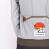GRAVEL dámský cyklo dres s dlouhým rukávem ATELIER LYDIE jasná šedá