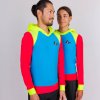 GRAVEL cyklo dres s dlouhým rukávem UNISEX PENELOPE neonová