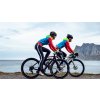GRAVEL cyklo dres s dlouhým rukávem UNISEX PENELOPE neonová