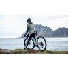Pánské zateplené cyklo kalhoty čapáky GRAVEL PIONNIER CHANTAL Black Černá