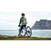 Dámská cyklo bunda do deště, pláštěnka SUZETTE LR Deep Water Hluboká voda