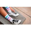 Cyklistické ponožky SKATE Aqua mix
