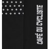 CAFÉ DU CYCLISTE - cyklistické ponožky - DOTTED černá