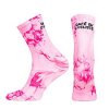 Cyklistické ponožky TIE - DYE růžová