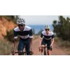 Pánský cyklo dres ultralehký RACE ANGELINE Navy White Námořní modrá a bílá