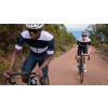 Dámský cyklo dres ultralehký RACE ANGELINE Navy White Námořní modrá a bílá