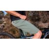 Pánské cyklistické kraťasy volné GRAVEL RENEE Agave Green Zelená agáve