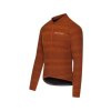 Pánský cyklo dres s dlouhým rukávem CORINNE Cinnamon Skořice