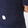 Pánský cyklo dres MERINO MARINA Navy Námořní modrá